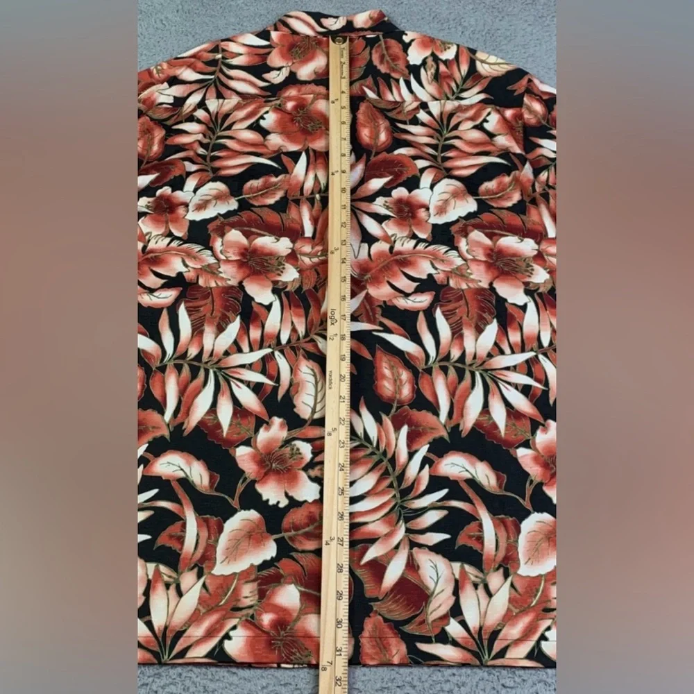 Caribbean Tropical Floral Shirt Unisex - Picture 9 of 10